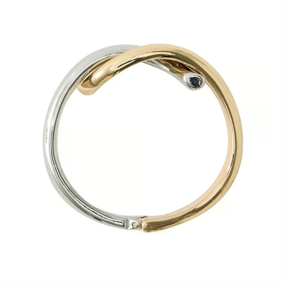 Victoria's Secret Gold Silver Twist Bracelet NWOT Two-tone Dual-tone | NWOT
